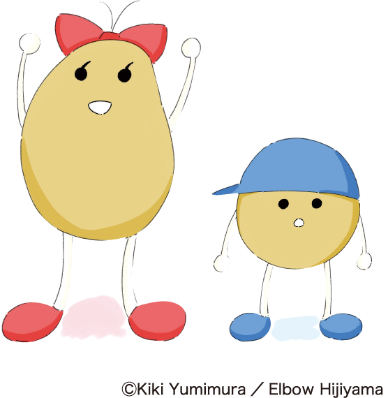 なっとうのなっちゃんとうっちゃん