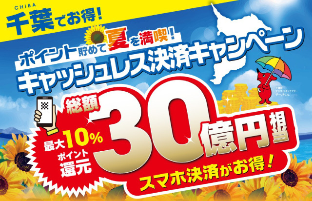 千葉県キャッシュレス決済キャンペーン