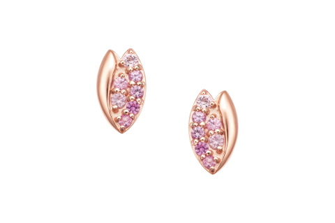 K10ピンクゴールド ピンク サファイア ピアス|JEWELRY TSUTSUMI K10ピンクゴールド ピンク サファイア ピアス|JEWELRY TSUTSUMI